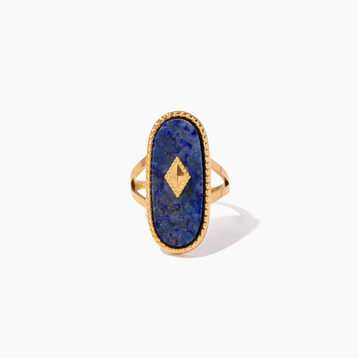 Amulett gyűrű – Lápisz lazuli