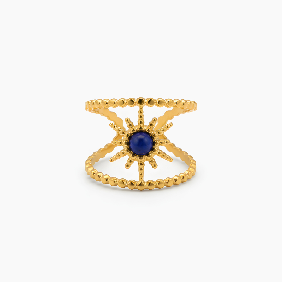 Intuíció gyűrű – Lápisz lazuli