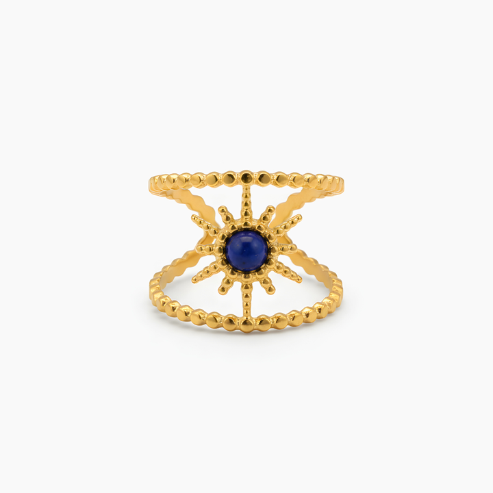 Intuíció gyűrű – Lápisz lazuli
