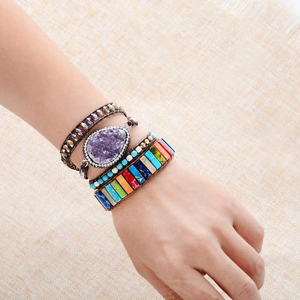 Csakra karkötő