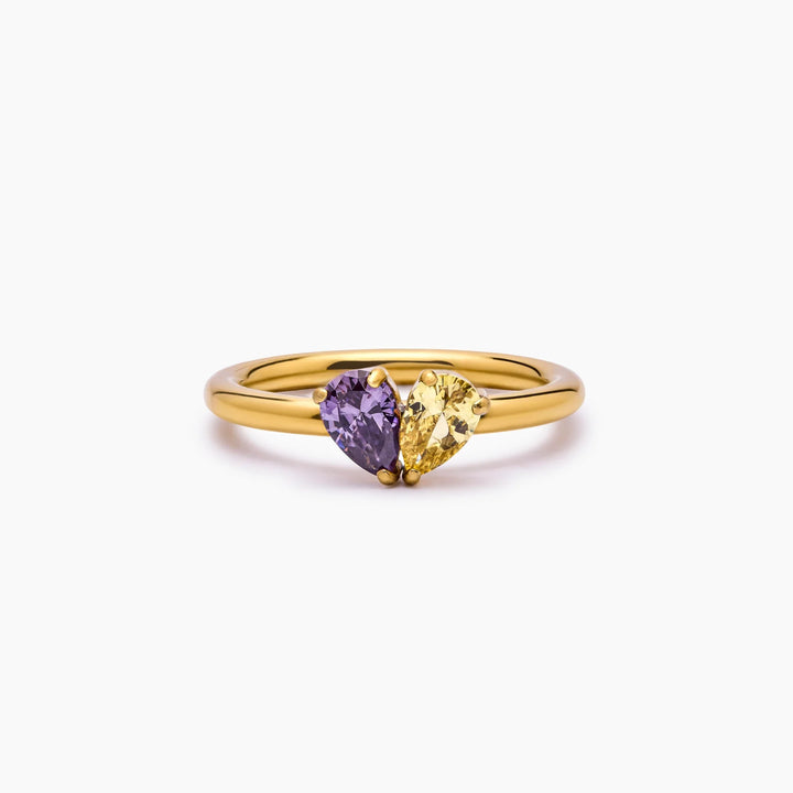 Better Half Birthstone gyűrű