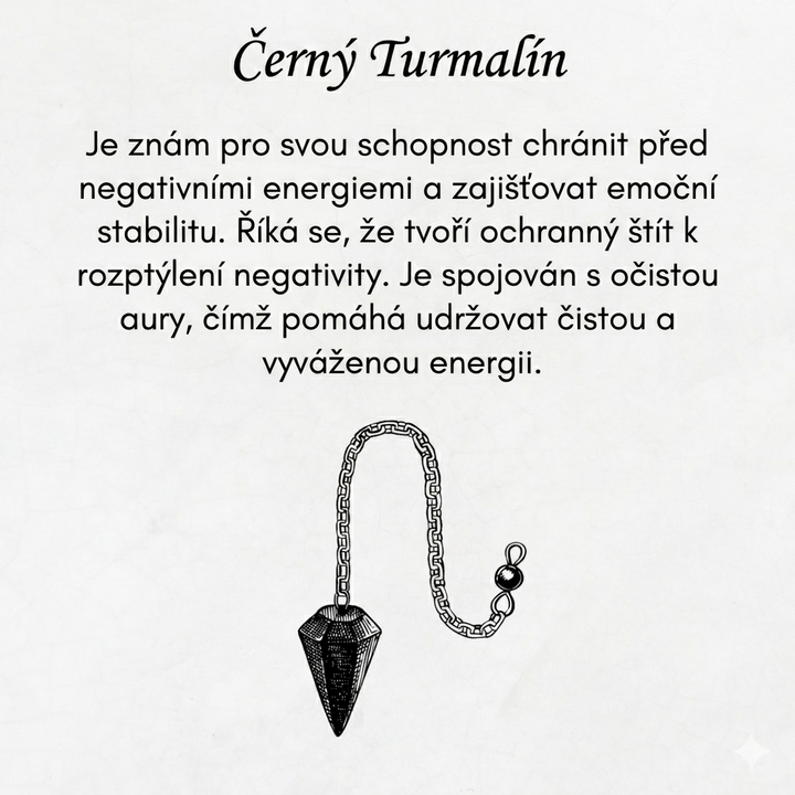 Fekete turmalin karkötő