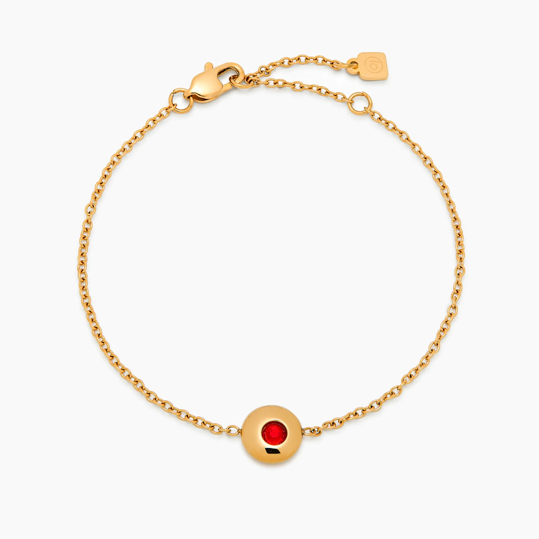 Mini Birthstone Charm karkötő