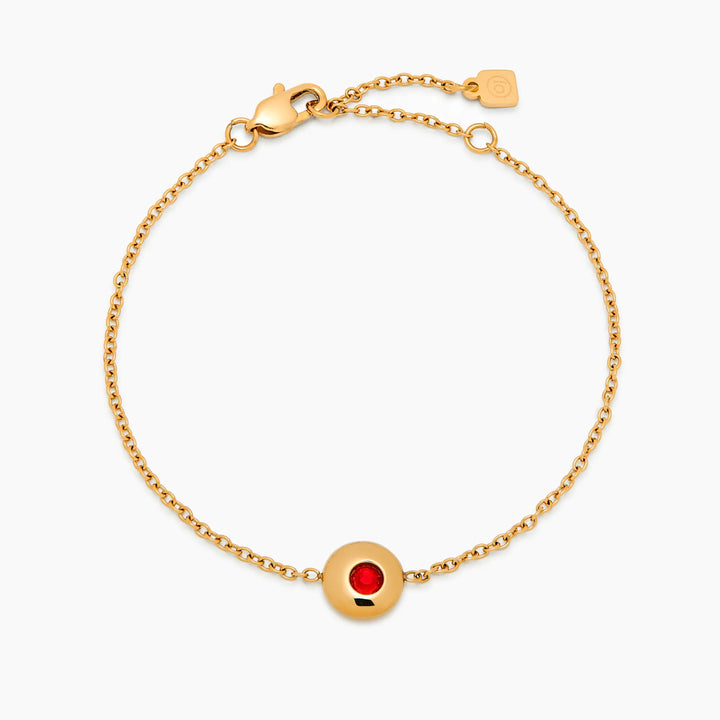 Mini Birthstone Charm karkötő