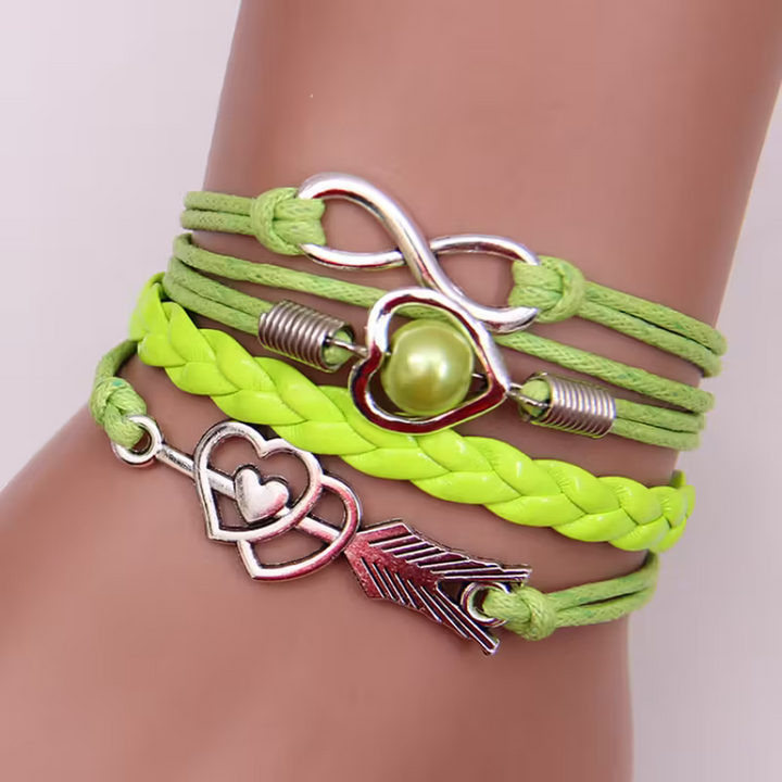 Retro divatos szeretet rózsafüzér