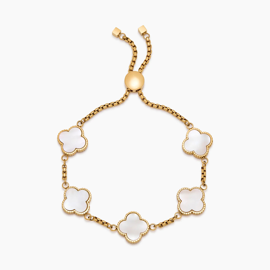Mother Of Pearl Clover karkötő