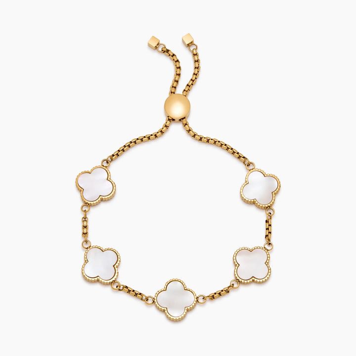 Mother Of Pearl Clover karkötő