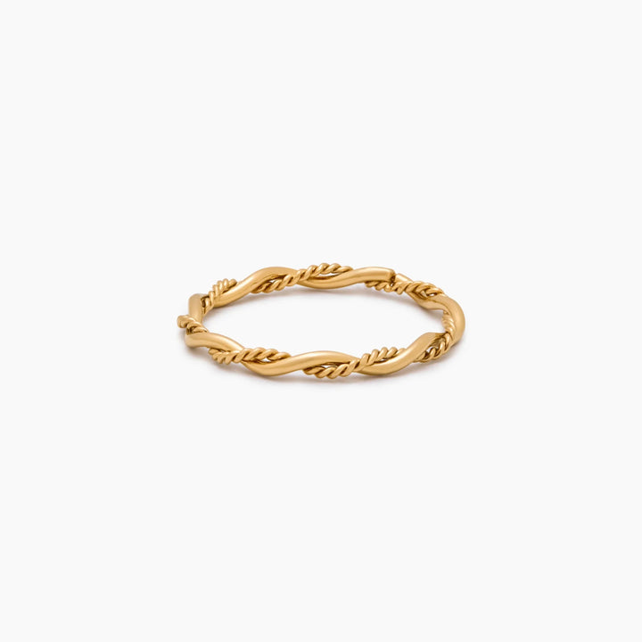 Dainty Double Twist gyűrű