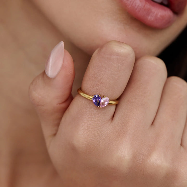 Better Half Birthstone gyűrű