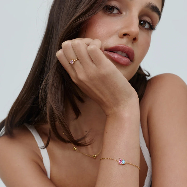 Forever Duo Birthstone karkötő
