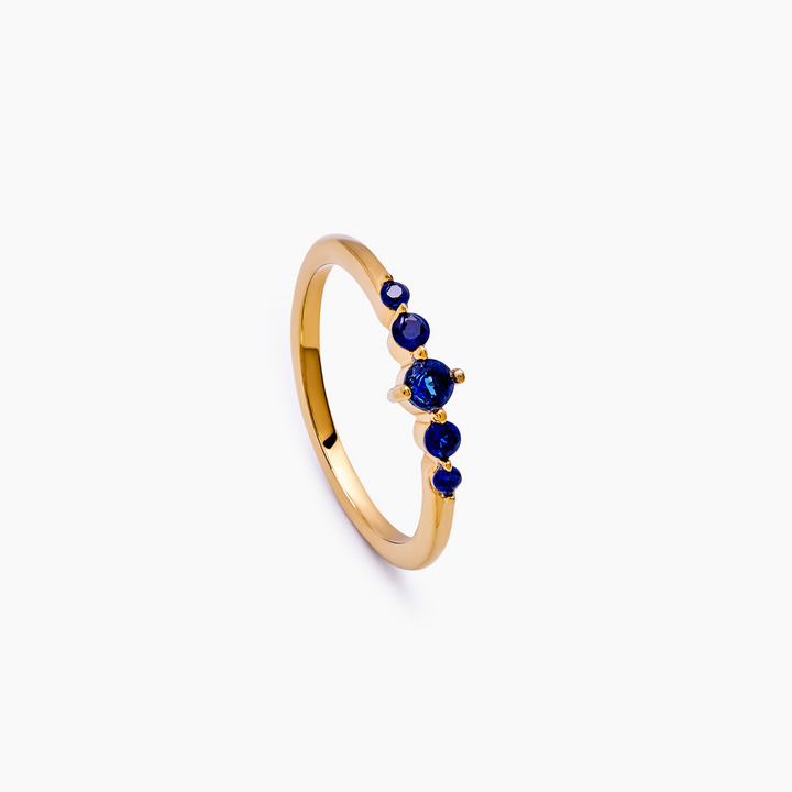 Belle Stacking Birthstone gyűrű